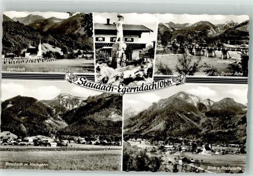 83224 W8217 Staudach-Egerndach - Hochgern Hochplatte Tiroler Ache