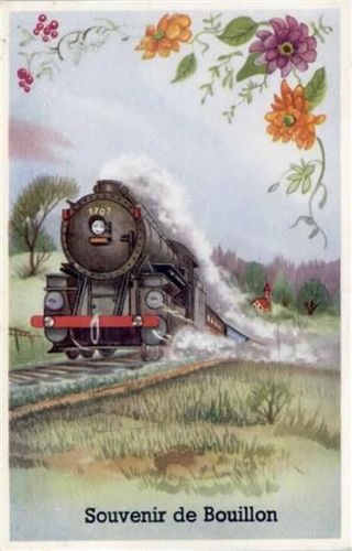 Bouillon Bouillon (Belgien) Leporello, Eisenbahn I-II