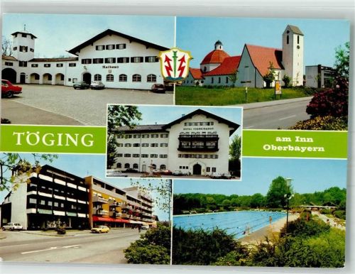 Töging Rathaus Kirche