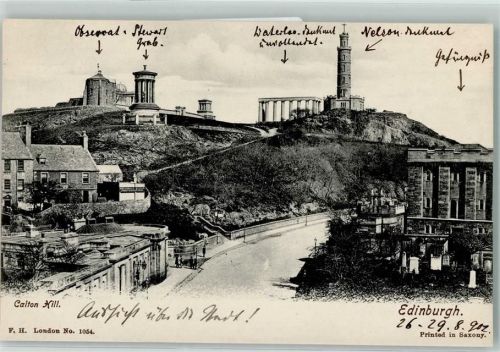 Edinburgh Calton Hill Gefängnis