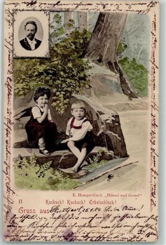 1904 Wald sign. Humperdinck