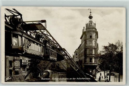 Wuppertal Adlerbrücke Stollwerck Gold