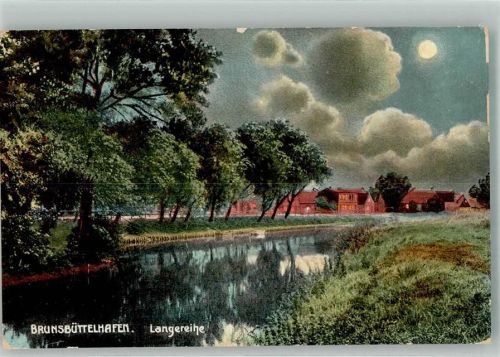 Brunsbüttel 1912 Langereihe Brunsbüttelhafen