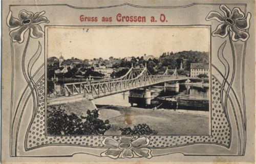 Crossen a.d. Oder Crossen Leporello II (fleckig VS/RS)