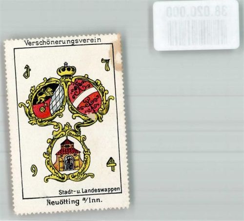Neuötting Verschönerungsverein Stadt- und Landeswappen