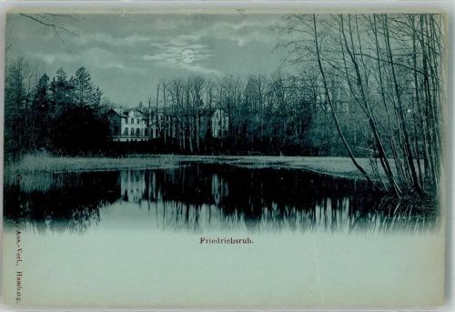 Friedrichsruh Schlossteich Schloss Otto von Bismarck