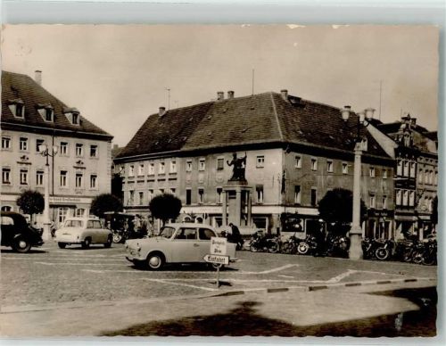 Großenhain Karl-Marx-Platz Auto Denkmal