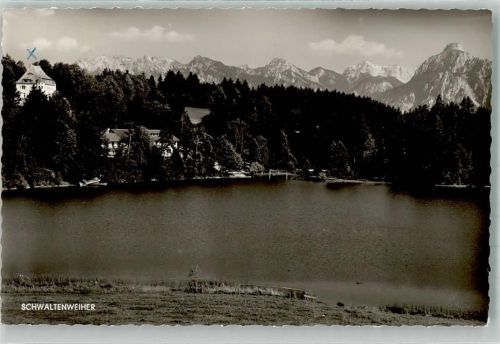 Seeg Schwaltenweiher Ort lt. Stempel