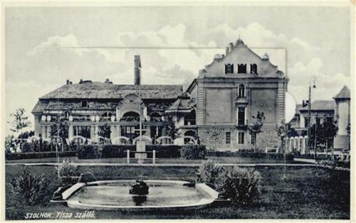 Szolnok Sollnock (Ungarn) Leporello Tisza Szallo II (kleine Abschürfung Ecken VS, Stauchung)