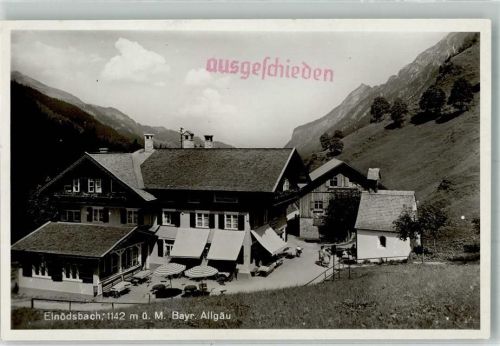 Einödsbach Gasthaus Pension