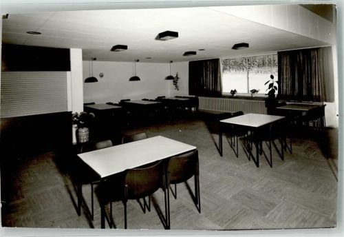 Silberborn Jugendherberge Speiseraum Foto Original aus Archiv eines Ansichtskartenverlages Ort handschriftlich