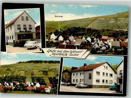 Marbach Gasthaus Pension zum Lamm Auto