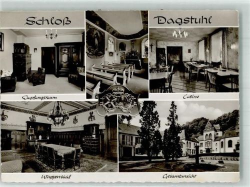 Dagstuhl Schloss Dagstuhl Empfangsraum Wappensaal Casino Kapelle