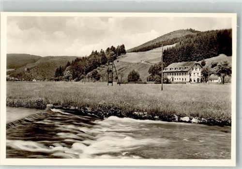 78166 W7710 Hammereisenbach Foto AK Gasthaus zum Fischer