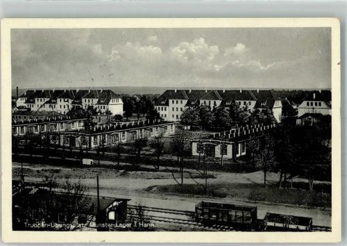 Munster 1935 Kaserne Eisenbahn Truppenübungsplatz