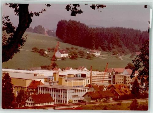 Heimenkirch Hochland-Fabrik Foto Original aus Archiv eines Ansichtskartenverlags Ort handschriftlich