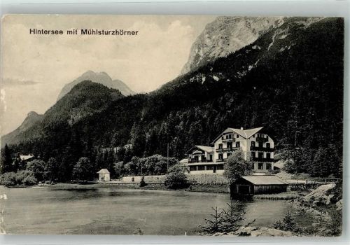Hintersee 1915 Mühlsturzhörner