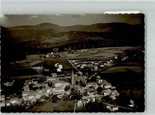 Neuschönau Fliegeraufnahme Foto Original aus Archiv eines Ansichtskartenverlages