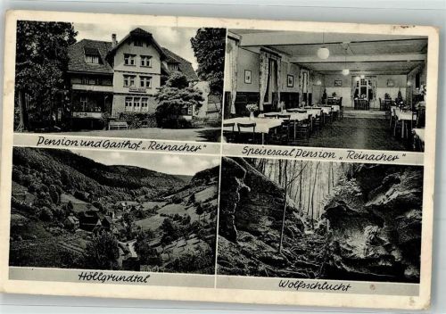 Mülben Pension Gasthaus Reinacher Höllgrundtal Wolfsschkucht