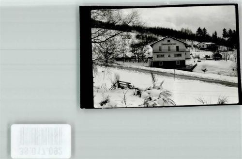 Neusatzeck Gasthaus Immenstein im Winter Foto Original aus Archiv eines Ansichtskartenverlages Ort handschriftlich