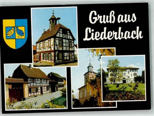 Liederbach Altes Rathaus Ev. Kirche Fachwerk Hilfswerk der Ev. Kirche
