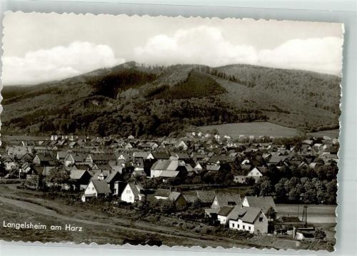 Langelsheim Panorama des Ortes