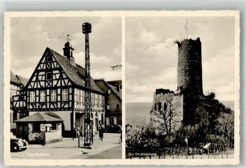 Schriesheim Rathaus Ruine der Strahlenburg