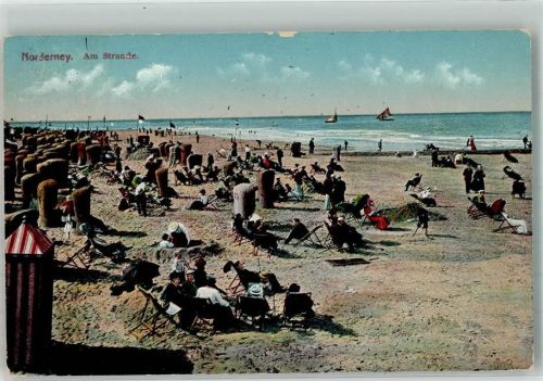 Norderney 1913 Strandleben Bademode