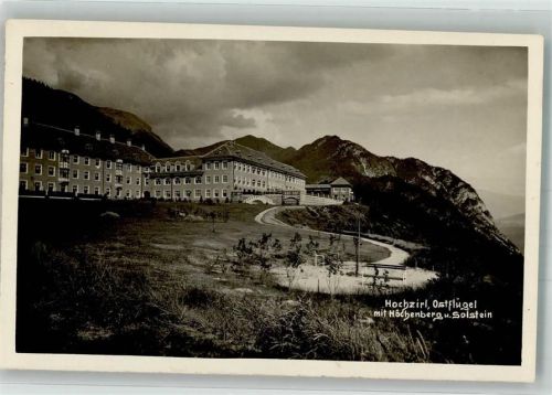6170 Zirl Foto AK Hochzirl Krankenhaus
