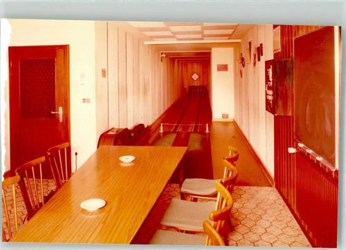 Wingeshausen Gasthaus Grebe Kegelbahn Ort handschriftlich Foto Original aus Archiv eines Ansichtskartenverlages