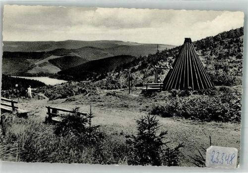 Lerbach Köhlerhütte oberhalb der Sösetalsperre Verlag Thoericht 23348