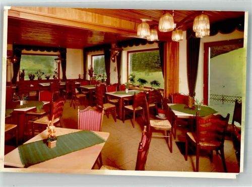 Alertshausen Gasthaus Benner Gaststube Foto Original aus Archiv eines Ansichtskartenverlages Ort handschriftlich
