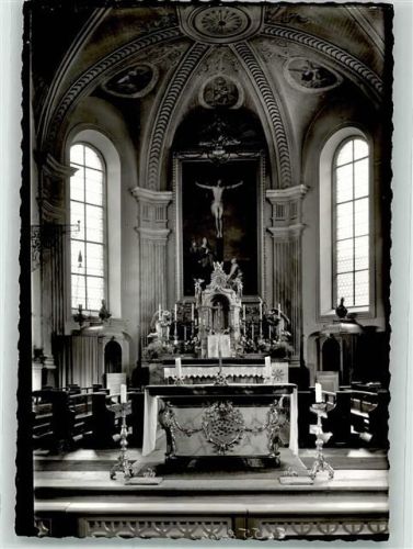 Hüfingen Kirche Ort handschriftlich Foto Original aus Archiv eines Ansichtskartenverlages