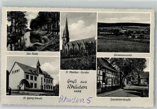 Rhüden Die Nette St. Martini Kirche St.Georg Schule