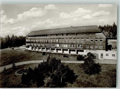 79868 W7828 Falkau Foto AK Kindergesundungsstätte Schuppenhörnle Krankenhaus
