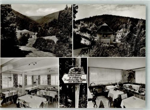 Kapfenhardt Wegweiser Gasthaus Pension Untere Kapfenhardter Mühle