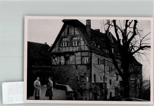 Eisenach Sammelbild Der Führer auf der Wartburg Sammelwerk Nr. 15 Adolf Hitler Nr. 13 Gruppe 67