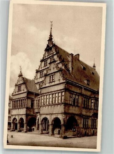Paderborn 1935 Bild 15 Rathaus Reichswinterhilfe-Lotterie