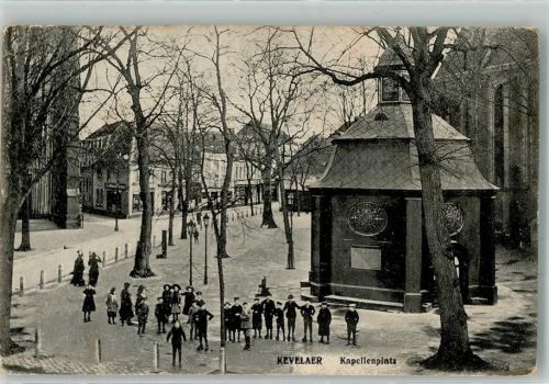 Kevelaer 1912 Kapellenplatz Bahnhof Köln Zug 22