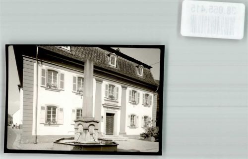 Göllheim Rathaus Ort handschriftlich Foto Original aus Archiv eines Ansichtskartenverlages