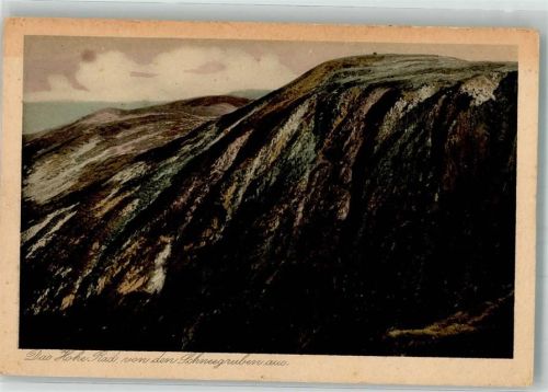 Schneegruben Baude Das Hohe Rad Riesengebirge