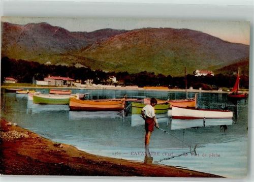 Cavalaire-sur-Mer Hafen Fischer