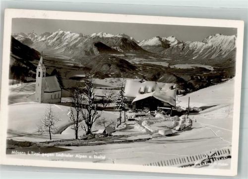Mösern 1941 Kirche Feldpost WK II