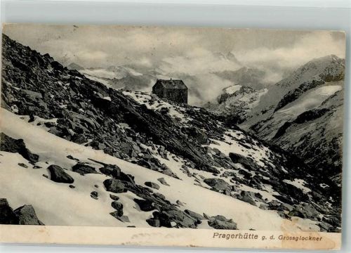 Neue Prager Hütte 1905 Hüttenstempel