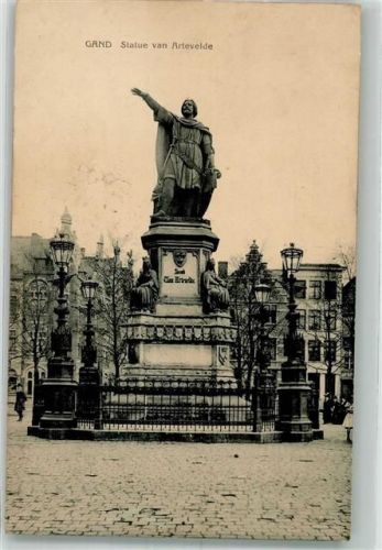 Gand 1912 Denkmal Artevelde