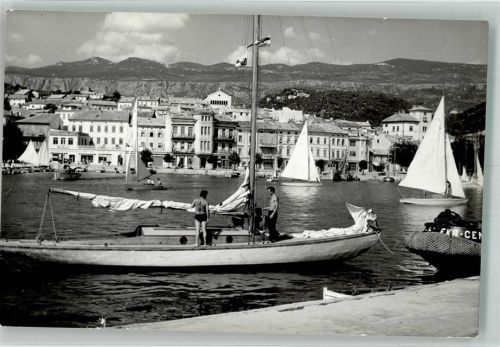 Crikvenica Hafen Segelboot