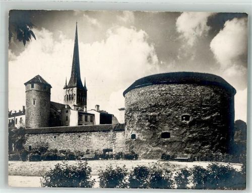Tallinn Kirche Paks Magareeta Stadtmauer Turm