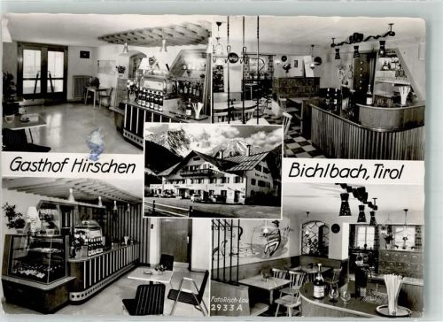 Bichlbach 1961 Gasthaus Hirschen