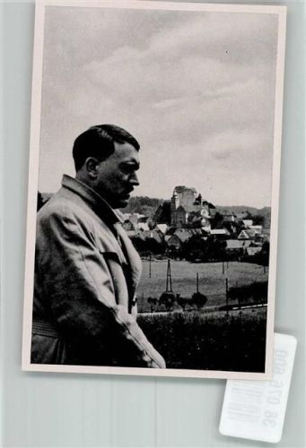 Hiltpoltstein Sammelbild Der Führer vor dem Ort Sammelwerk Nr. 15 Adolf Hitler Nr. 10 Gruppe 64
