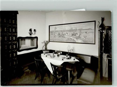 Hammelbach Pony- Hotel Foto Original aus Archiv eines Ansichtskartenverlages